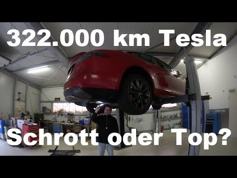 322.000 Kilometer  mit einem Tesla Model S P85! Schrott oder Top ?
