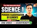 Periodic Classification Of Elements Class 10 One Shot Periodic Classification Of Elements One Shot