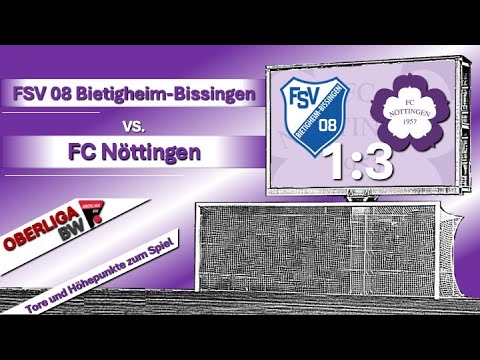 Oberliga Baden-Württemberg: FSV 08 Bietigheim-Bissingen - FCN 1 : 3 (0:2)
