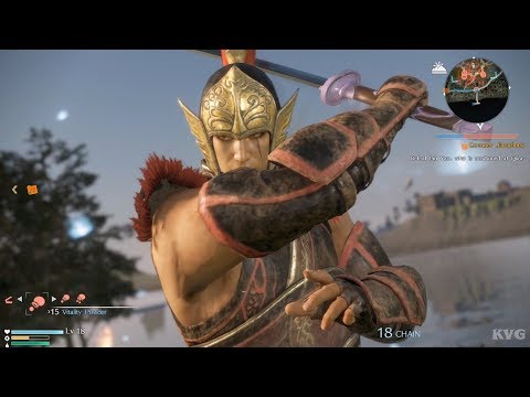 Dynasty Warriors 9 - Zhou Tai - Open World Free Roam Gameplay (PS4 HD) [1080p60FPS]