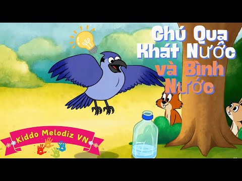 Chú Quạ Khát Nước và Bình Nước - Bài Học Thông Minh Qua Bài Hát Thiếu Nhi | Kiddo Melodiz VN