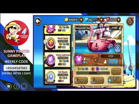 🗣 Sunny Pirates [#43] Weekly Code!