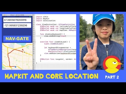 Part 2: Create an iOS Map app with MapKit and Core Location