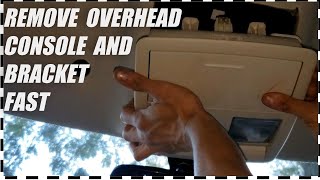 How To Remove An Overhead Console And Bracket On A Chrysler, Dodge, Jeep