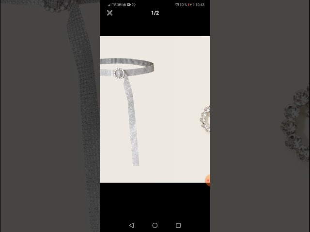 Vídeo relacionado con Andibro Cinturón de diamantes de imitación con hebilla en forma de corazón, cinturón de diamantes de imitación con cadena de cristal para vestidos de mujer