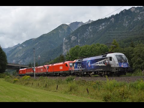 Bahnverkehr in Schwarzach St. Veit und Flirsch am 11.09.21 – "Gisela-, Tauern- und Arlbergbahn"