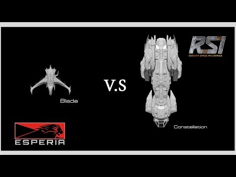 Star Citizen : Blade vs Constellation
