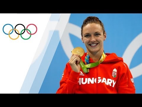 Katinka Hosszu wins gold with the new world record[Gary Speed]