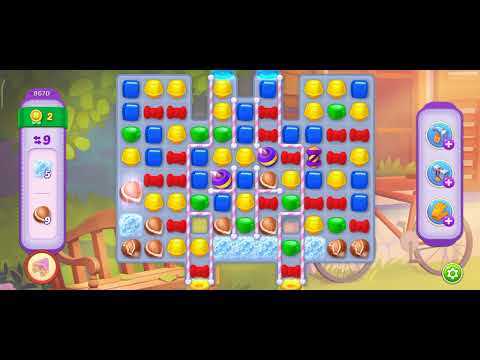 Homescapes level 8670 Hard level