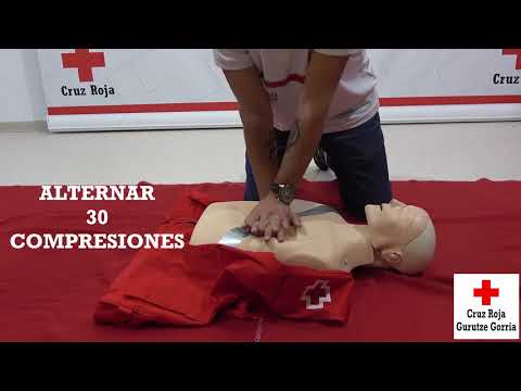 4. RCP - Reanimación Cardiopulmonar en personas adultas (maniobra manual básica sin DESA)
