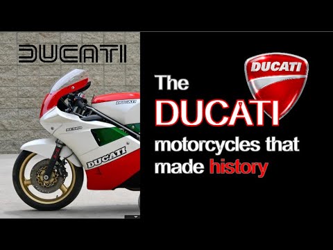 ❤ The DUCATI motorcycles that made history