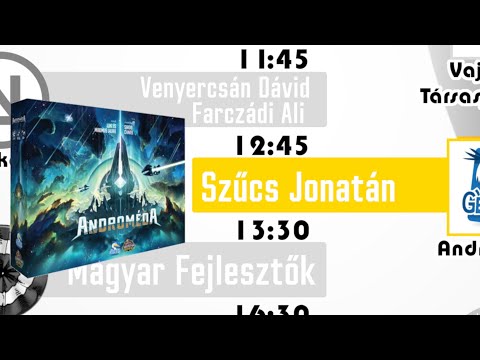 Szűcs Jonatán | Androméda | Tárasajátékok Ünnepe Szombat 5/9 - PumiGame