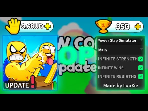 Power Slap Simulator OP Script | INFINITE STRENGTH, WINS, REBIRTHS [MAXED IN 1 MINUTE]
