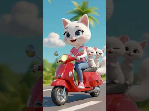 “Jaya – The Hardworking Cat Mom “The Cat Mom’s Scooter Adventure”