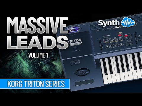 SSX110 - Massive Leads - Korg Triton STUDIO ( 17 presets ) - Video Preview 1