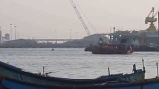 preview picture of video 'Beautiful Kakinada Fishing Harbour and Port Area'