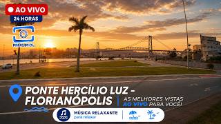 Câmera AO VIVO Ponte Hercilio Luz - Florianópolis - Porto 1922 Cafés Especiais
