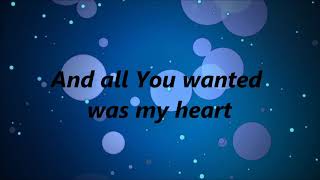 Casting Crowns - All You&#39;ve Ever Wanted (Lyrics)