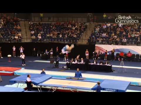 Bryony Page - Trampoline - 2014 British Championships - GOLD