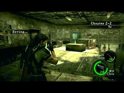 Resident Evil 5 Co-op Walkthrough w/ Brockcold Part 7 - Invisible Wires