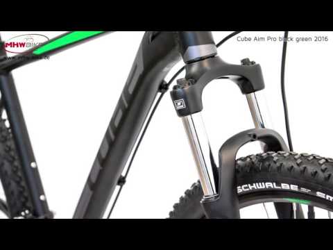Cube Aim Pro 27.5 / 29 black n green 2016 - MHW Bike-House GmbH