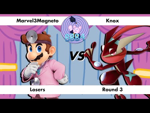 Buddwaur's Birthday Bash 4 - Top 32 Losers Round 3 - Marvel3Magneto (Dr. Mario) vs Knox (Greninja)