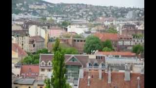preview picture of video 'ハンガリーブダペスト世界遺産「王宮の丘」からの眺めです。'