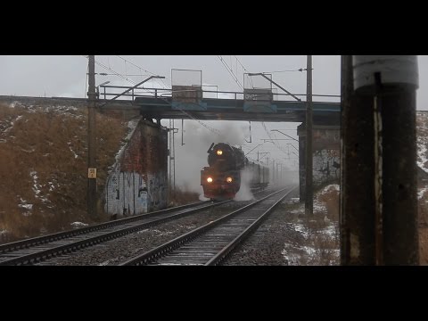 Ol49-59 z pociągiem "TURYSTA" 24.01.2016 [TURKOL]