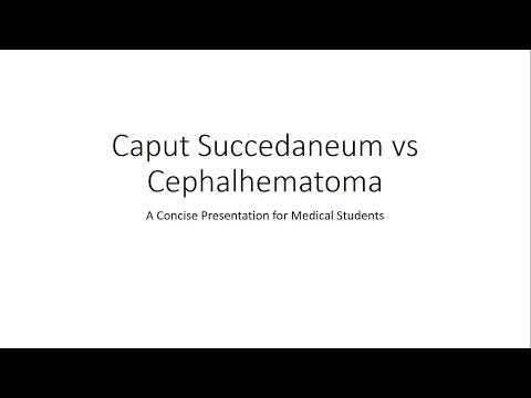 Caput Succedaneum vs Cephalohematoma - Obstetrics for Medical Students