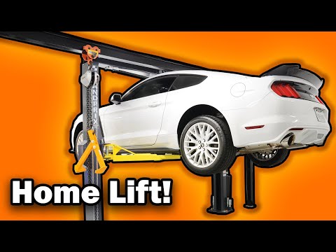 BendPak GrandPrix GP-7LCS 2 Post Lift Installed in My Garage!