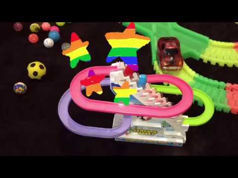 Собираем 3 супер крутых гоночных трека...