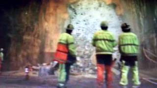 preview picture of video 'Genombrott Hallandsåsens tunnel'