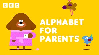 Alphabet for Parents | Hey Duggie - BBC