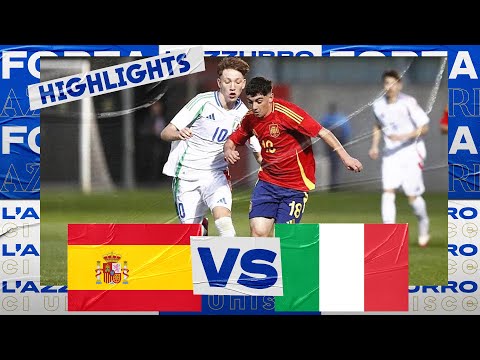 Highlights: Spagna-Italia 4-4 | Under 15 | Amichevole
