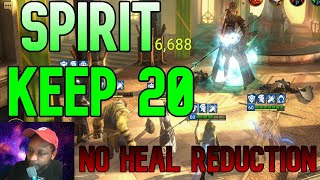 How to Beat Spirit Keep Without Heal Reduction