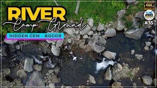 RIVER CAMP MEGAMENDUNG | Hidden Gem Bogor | Camping Pinggir Sungai #인도네시아캠핑 #riverside