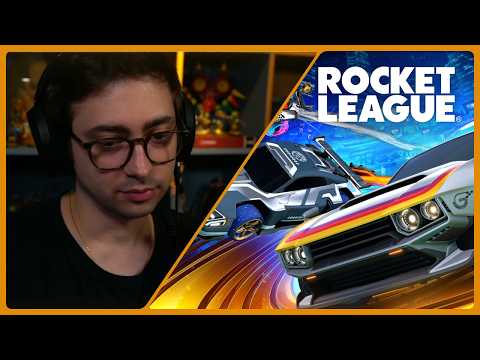 Alanzoka playing more Rocket League with Gian