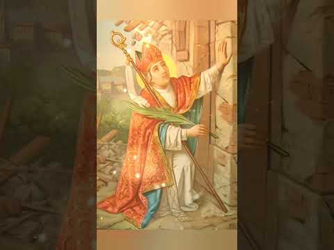 Oracion San Emigdio contra terremotos y proteccion #oracion #santo #terremoto #protección #paz #fe