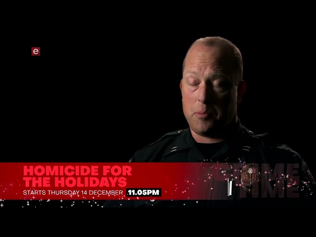 HOMICIDE FOR THE HOLIDAYS LAUNCH