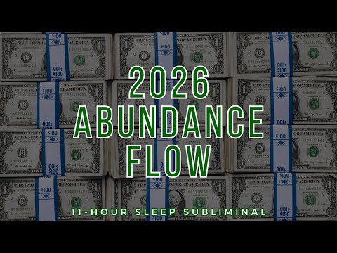 It’s Raining Money in 2026 | Subliminal | Rain Sounds for Wealth Alignment [10 Hours]