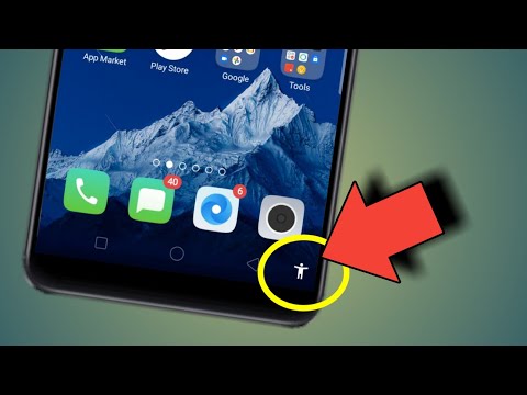 Accessibility Icon Samsung | Person Icon On Android | How To Remove Person Icon