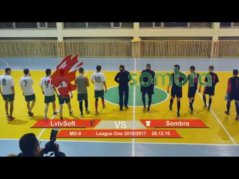 LvivSoft 8 - 3 Sombra (League One 2016/2017, Group Stage Highlights)