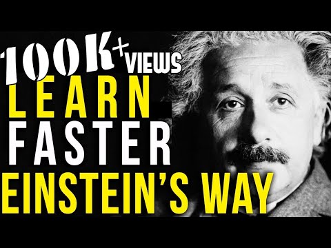 Learn Faster - Einstein's method of learning