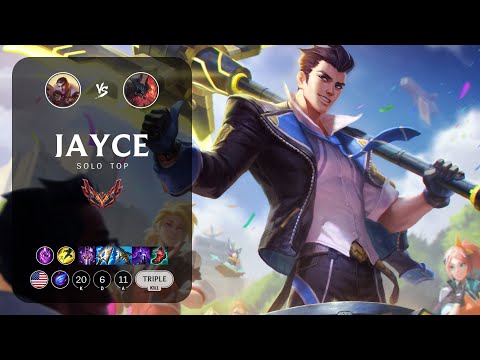 Jayce Top vs Aatrox - NA Grandmaster Patch 13.10