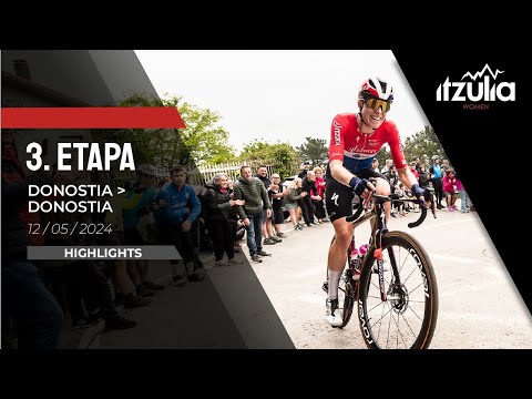 Highlights Etapa 3 - Demi Vollering 🏆 | #ItzuliaWomen2024