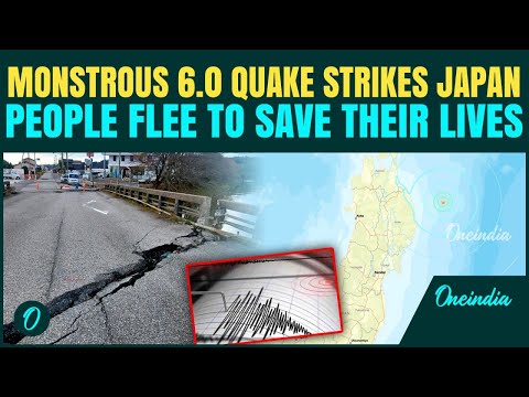 JAPAN EARTHQUAKE BREAKING: 6.0 EARTHQUAKE Strikes Off Japan Near Noda | Tsunami Warning On
