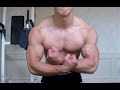 Chest Workout + Posing in 4K Resolution! - 16 Years Old