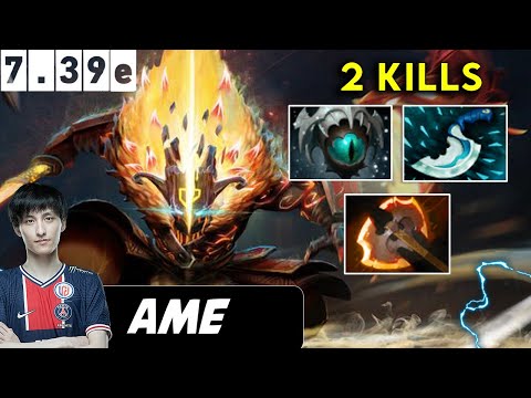 Ame Juggernaut Safelane  2 Kills - Dota 2 Pro player Full Gameplay
