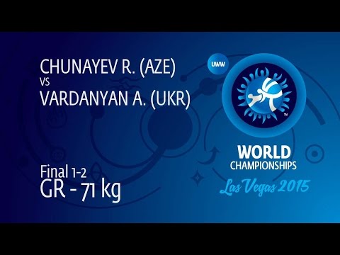 GOLD GR - 71 kg: R. CHUNAYEV (AZE) df. A. VARDANYAN (UKR), 6-4