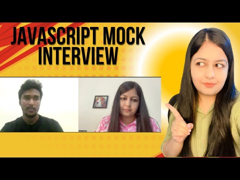 Javascript Live Interview Javascript Mock Interview Episode 1